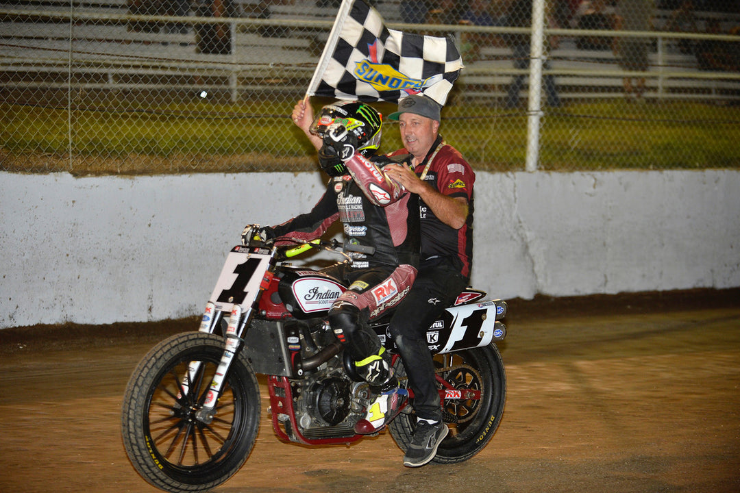 Jared Mees - AFT Flat Track Twins Champion for Second Successive Year - Red Torpedo