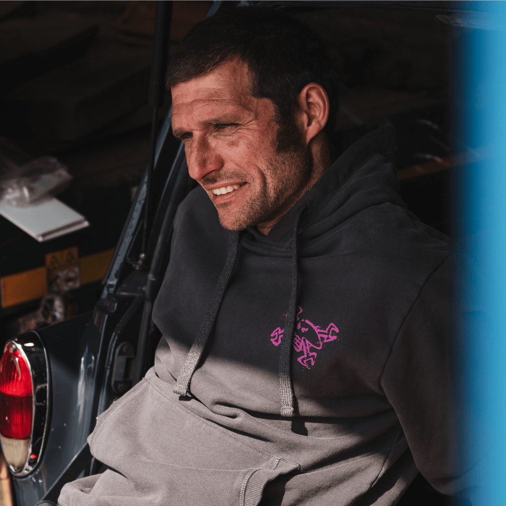 Guy Martin Reservoir Nige Hoodie - Red Torpedo