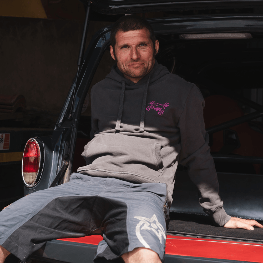 Guy Martin Reservoir Nige Hoodie - Red Torpedo