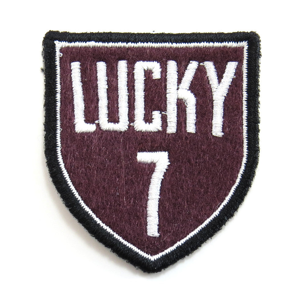 Red Torpedo Lucky Seven Patch
