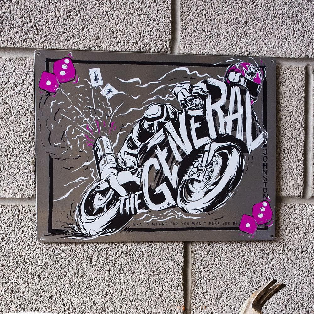 Lee Johnston 'The General' Garage Plate - Red Torpedo