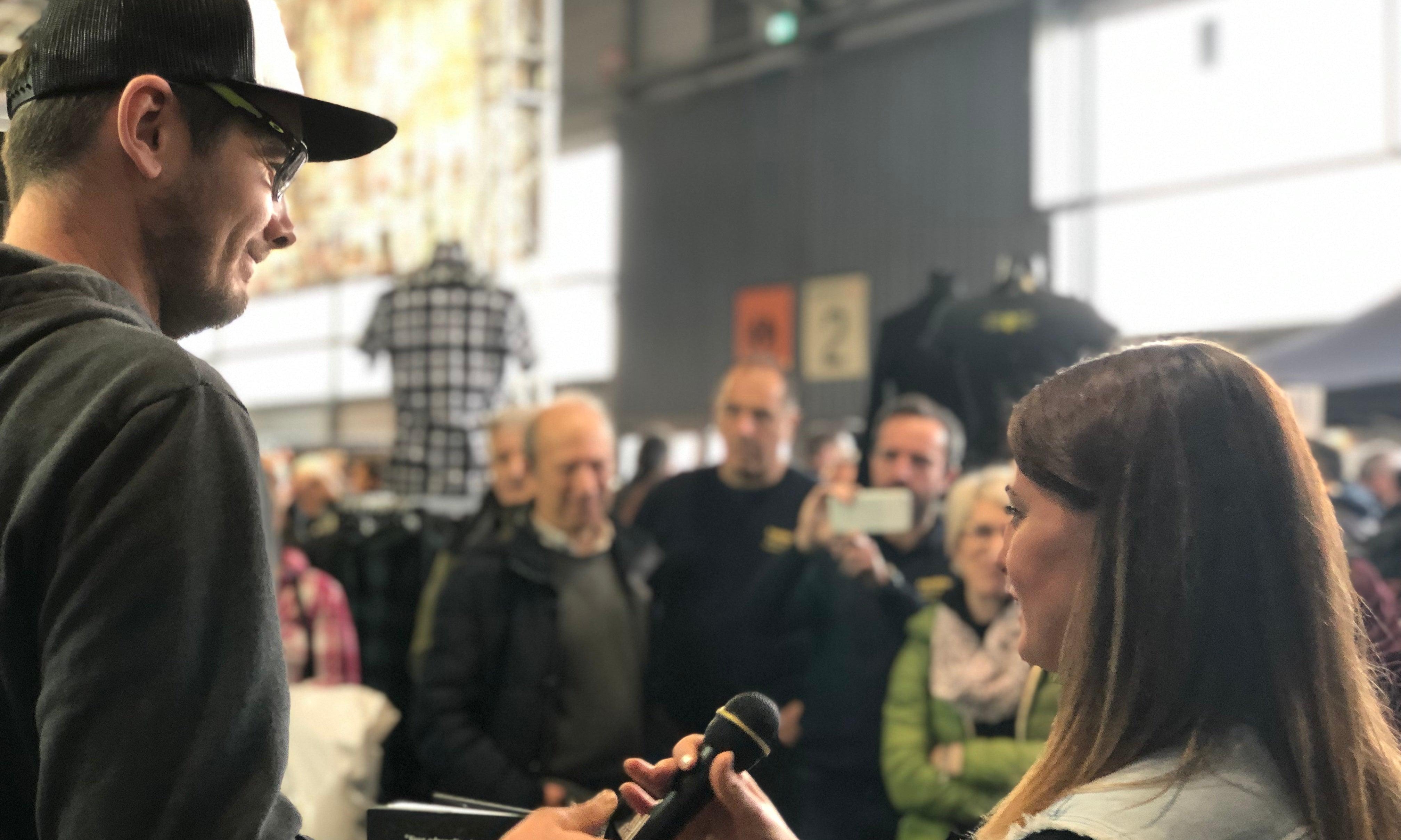 Conor Cummins Talks Road Racing at Motor Bike Expo, Verona - Red Torpedo