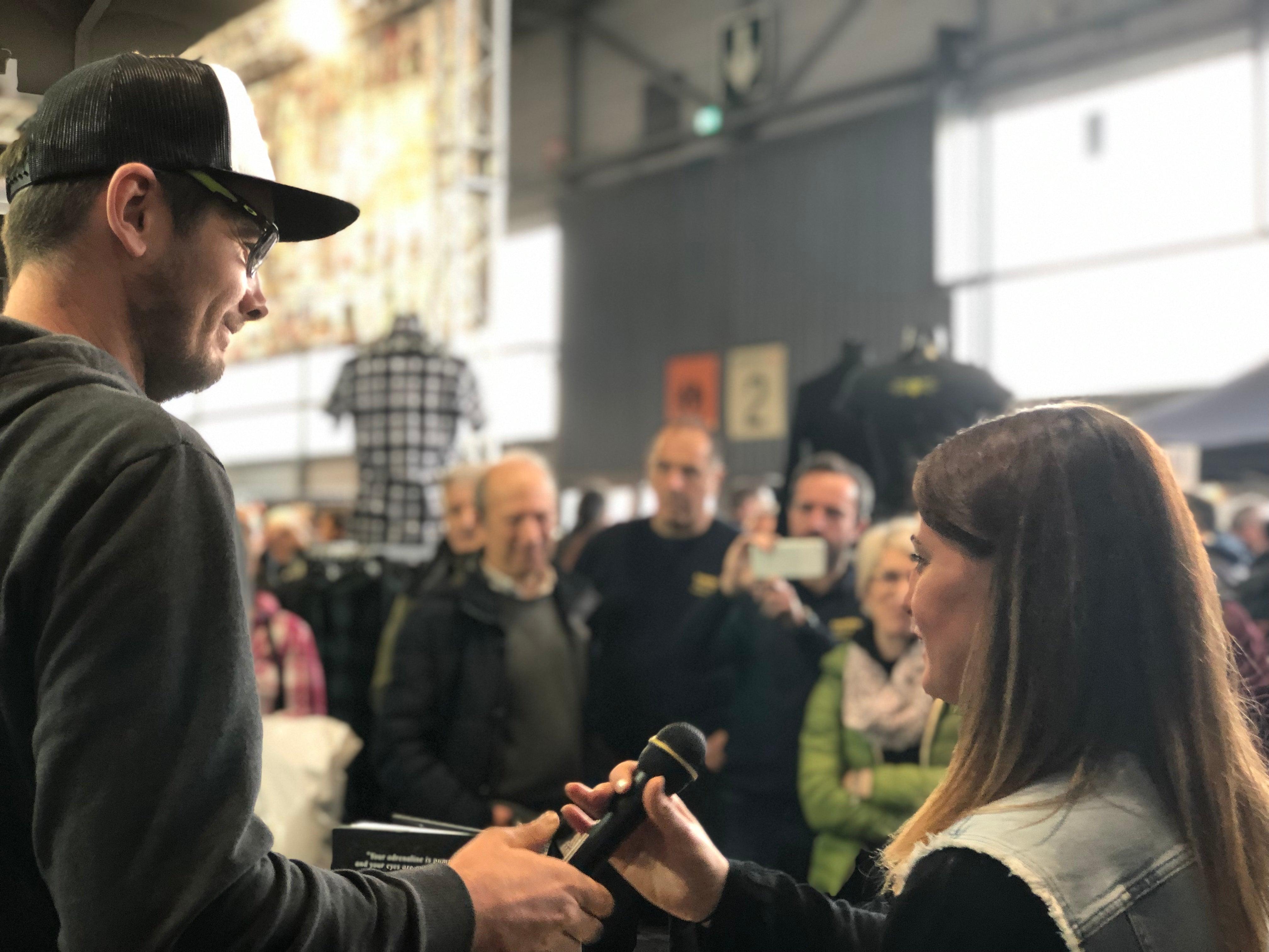 Conor Cummins Talks Road Racing at Motor Bike Expo, Verona - Red Torpedo