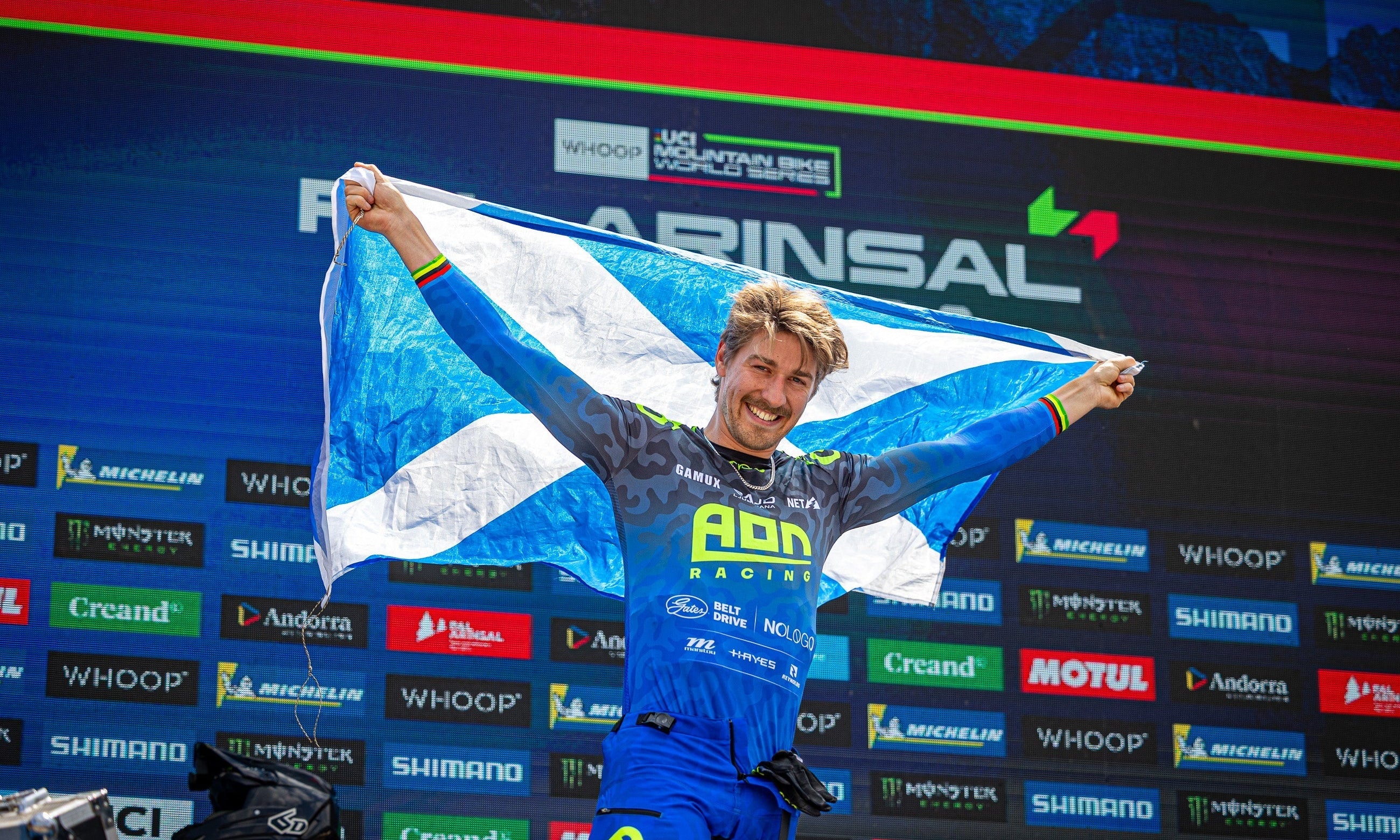 Back on the Box: Reece Wilson Returns to the World Cup Podium