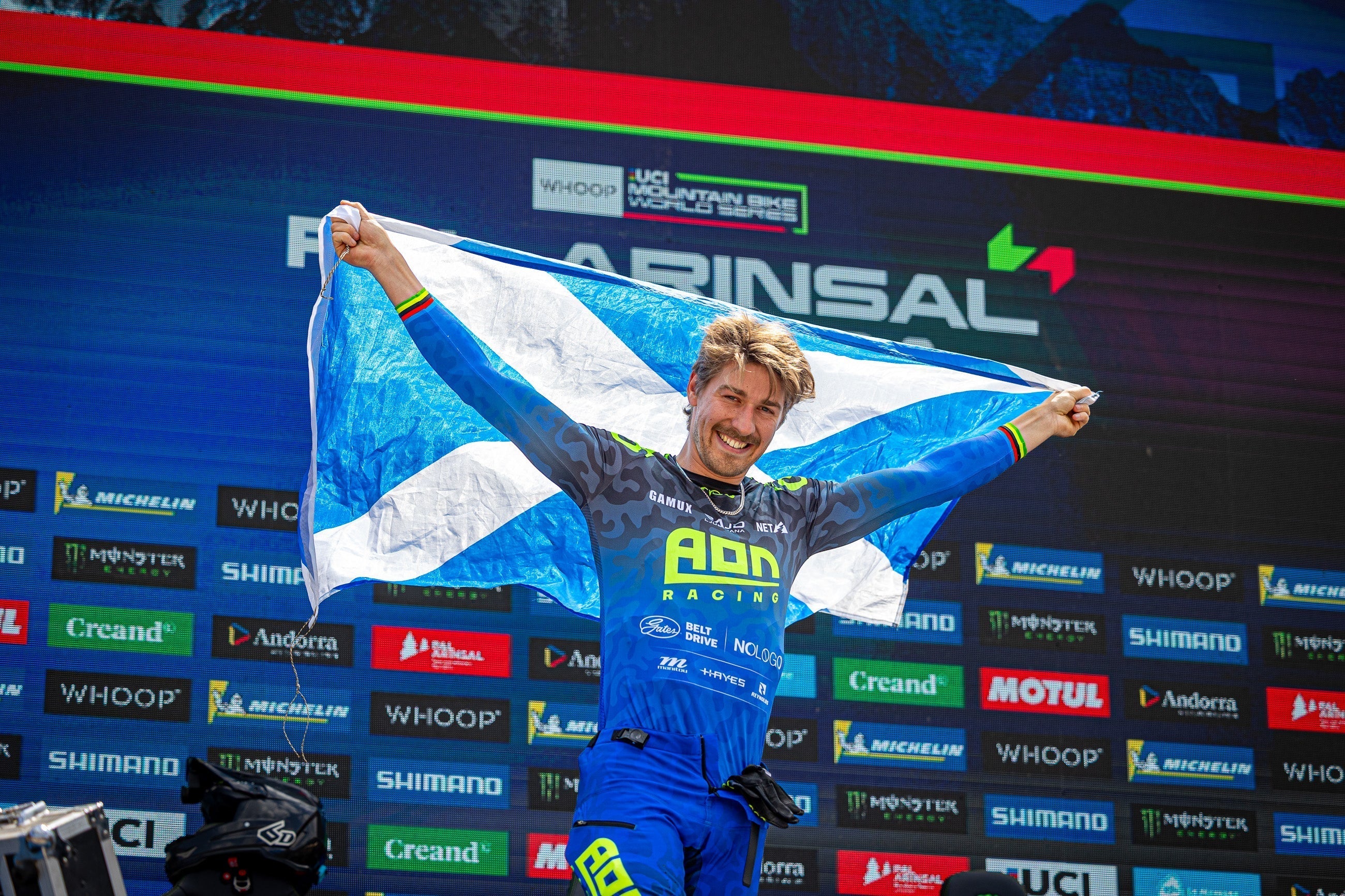 Back on the Box: Reece Wilson Returns to the World Cup Podium