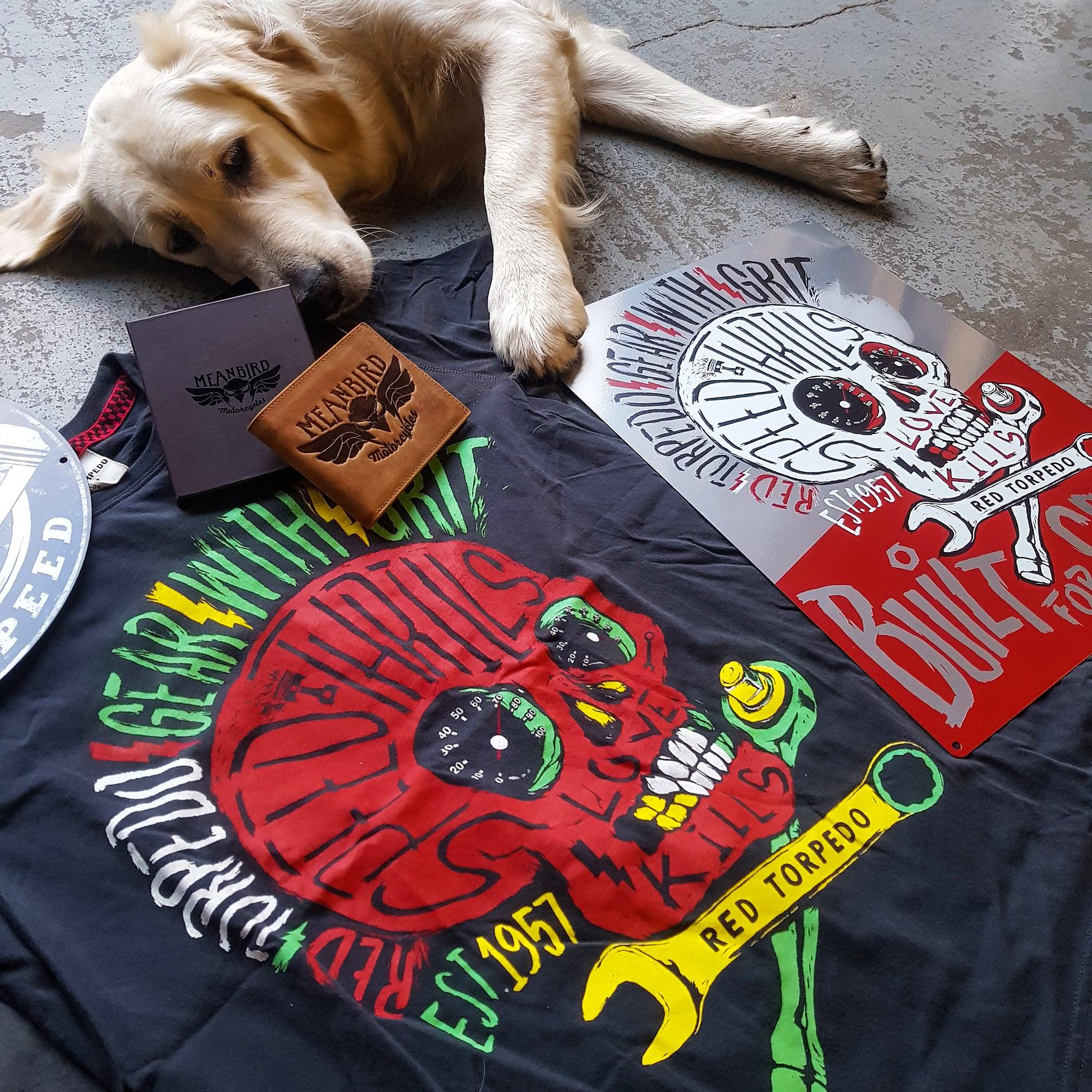 Xmas Gift Bundles for Bikers and Motorcycle Racing Fans - Red Torpedo