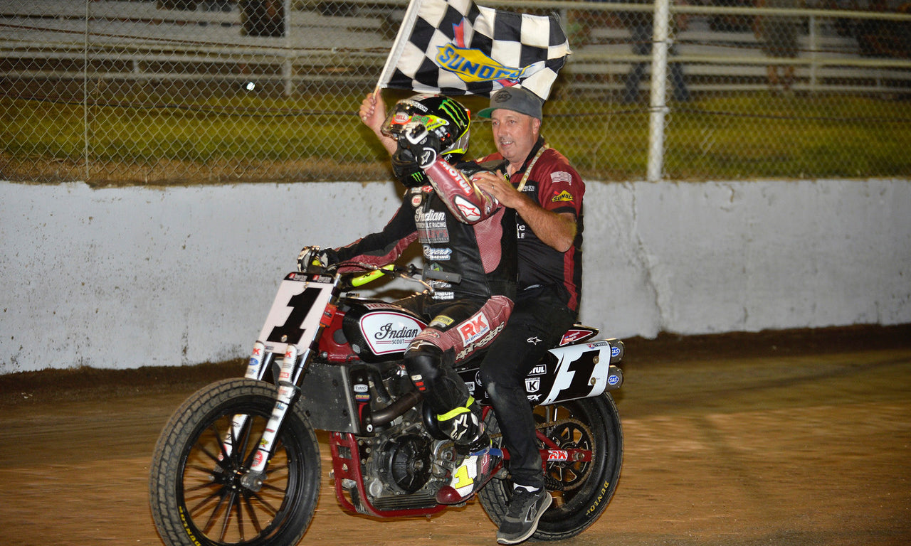 Jared Mees - AFT Flat Track Twins Champion for Second Successive Year - Red Torpedo