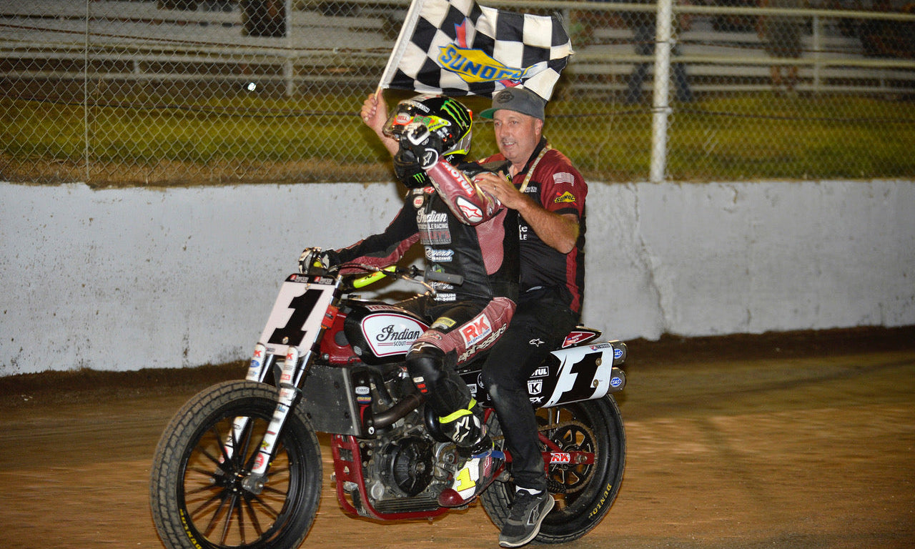 Jared Mees - AFT Flat Track Twins Champion for Second Successive Year - Red Torpedo