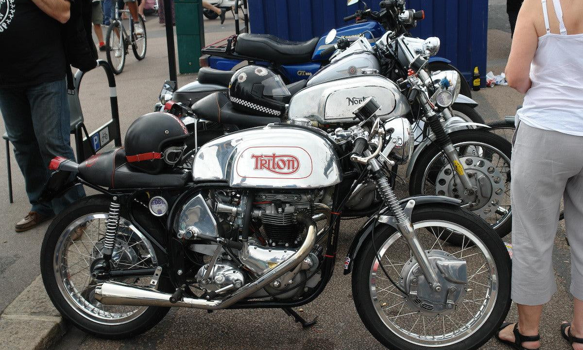 King of Cafe Racers - the Triton - Red Torpedo