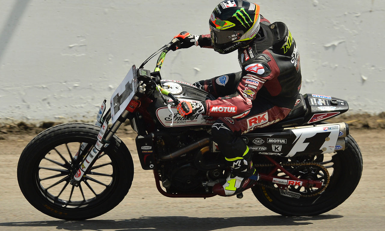 Jared Mees on Indian FTR750