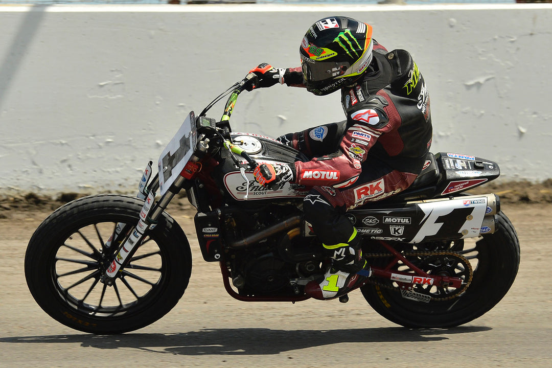 Jared Mees on Indian FTR750