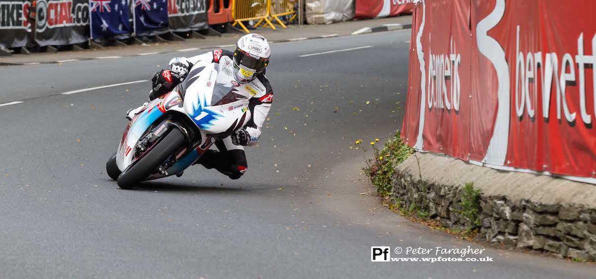 John McGuinness and the Mugen TT Zero bike - Red Torpedo