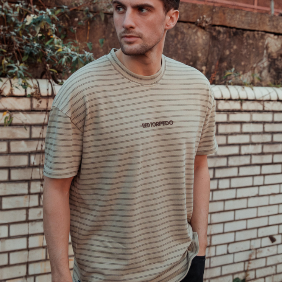 Patter Oversize Stripe T-Shirt