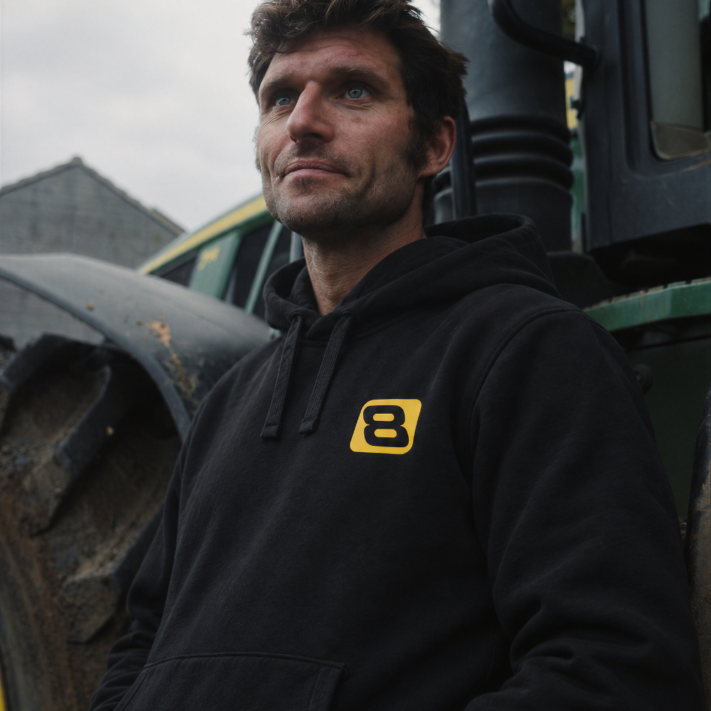 Guy Martin Oil Skull Hoodie