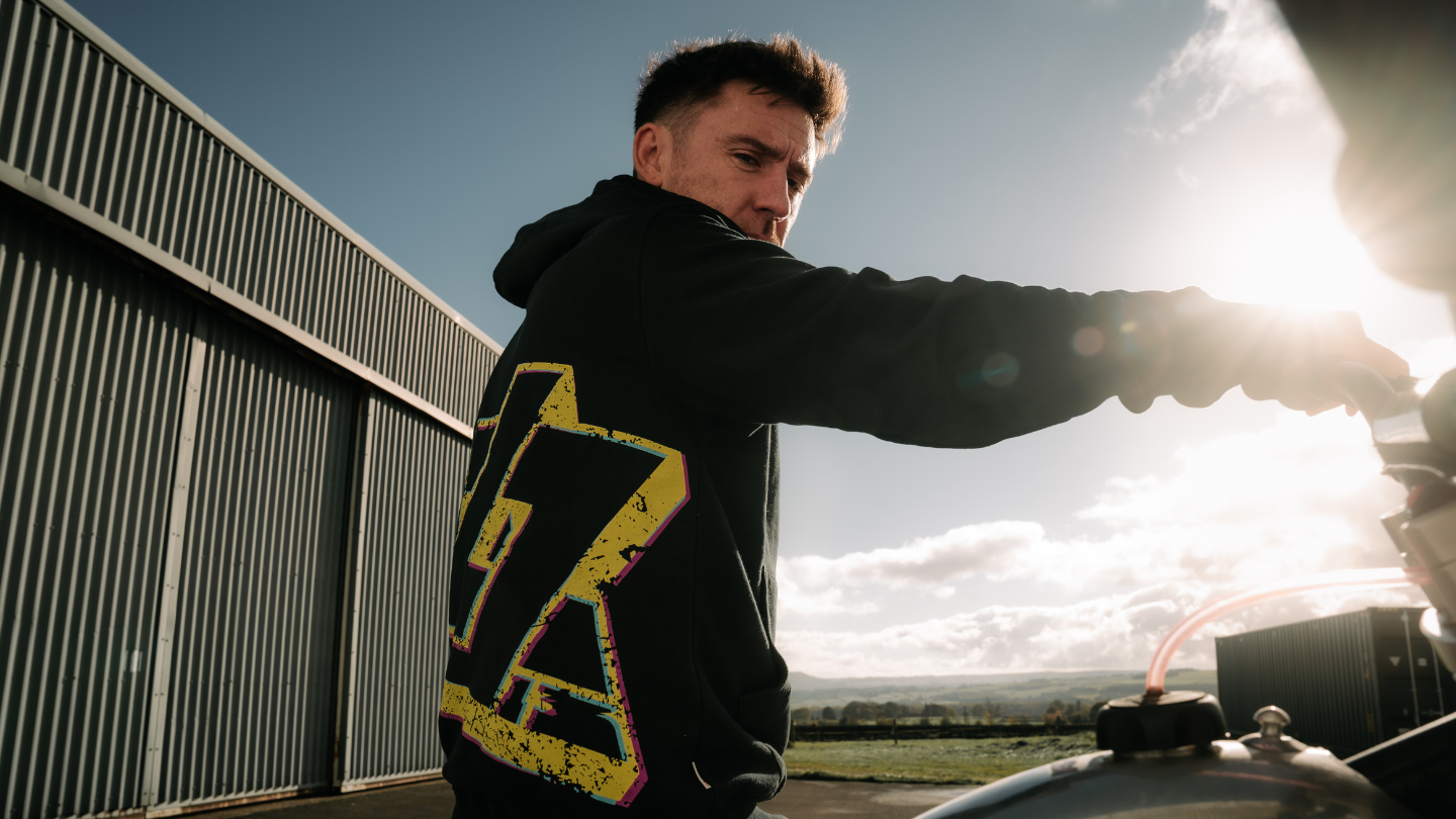 Red torpedo online hoodie