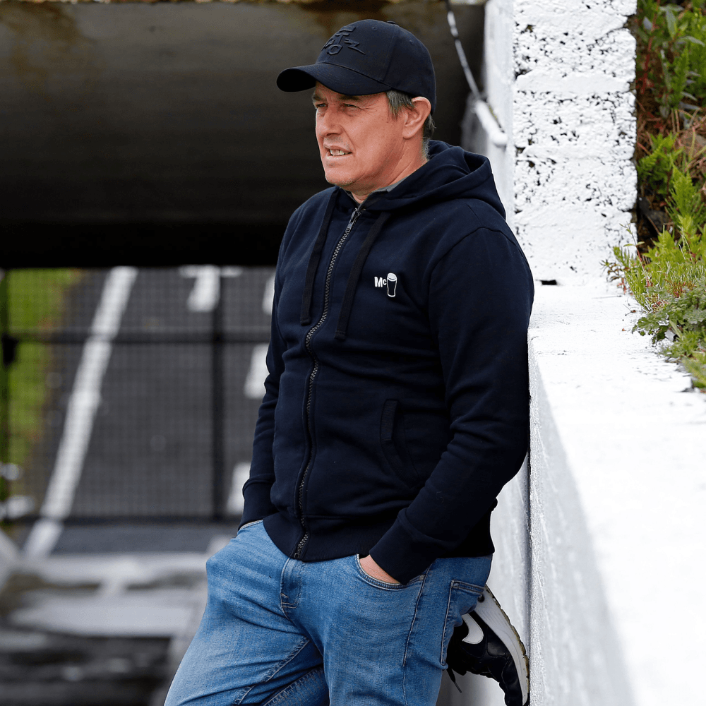 John McGuinness McPint Zip Hoodie - Red Torpedo