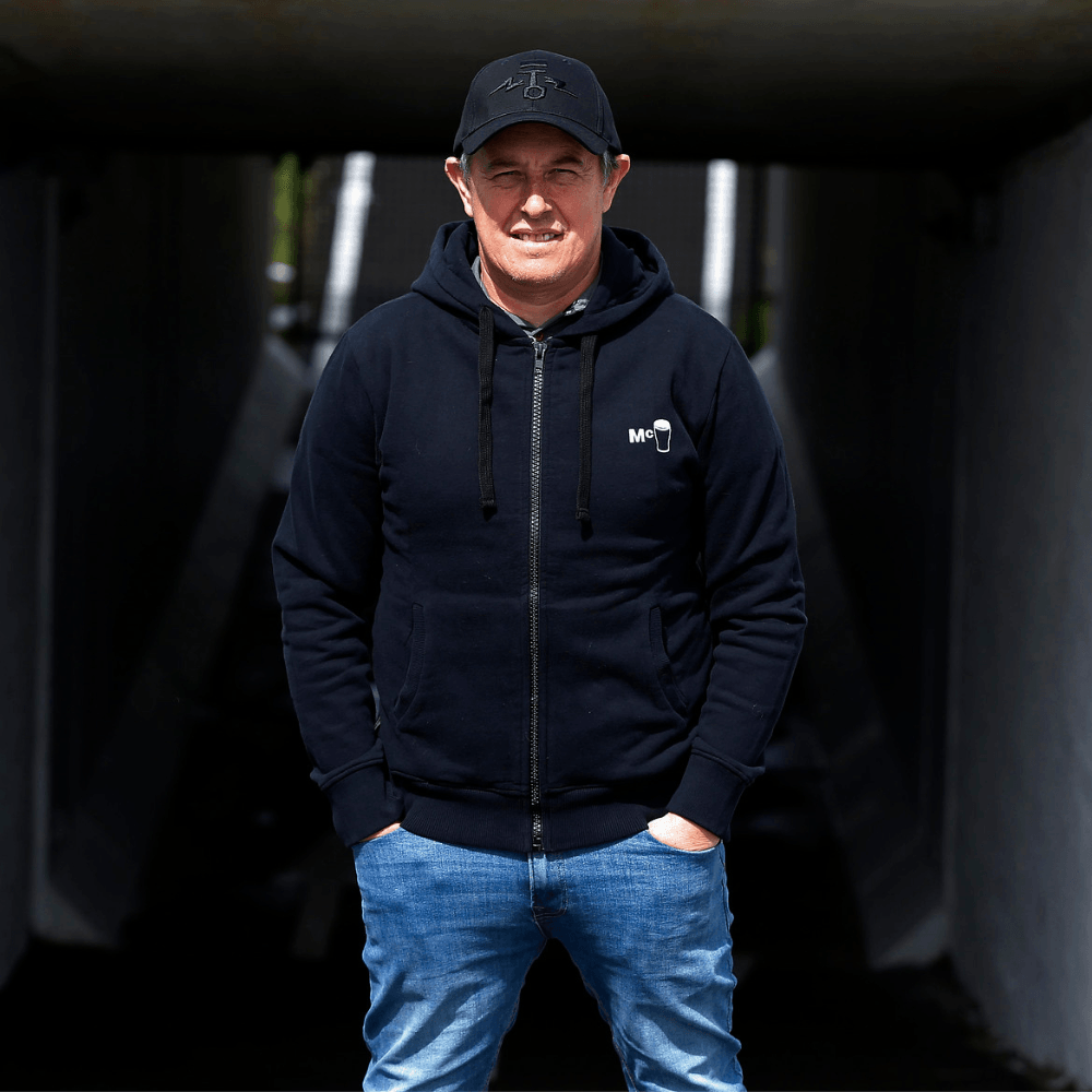 John McGuinness McPint Zip Hoodie - Red Torpedo