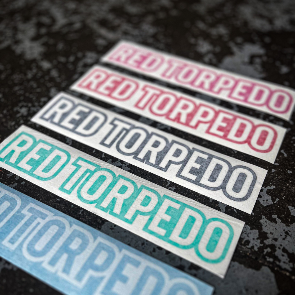RT Track Sticker - Red Torpedo