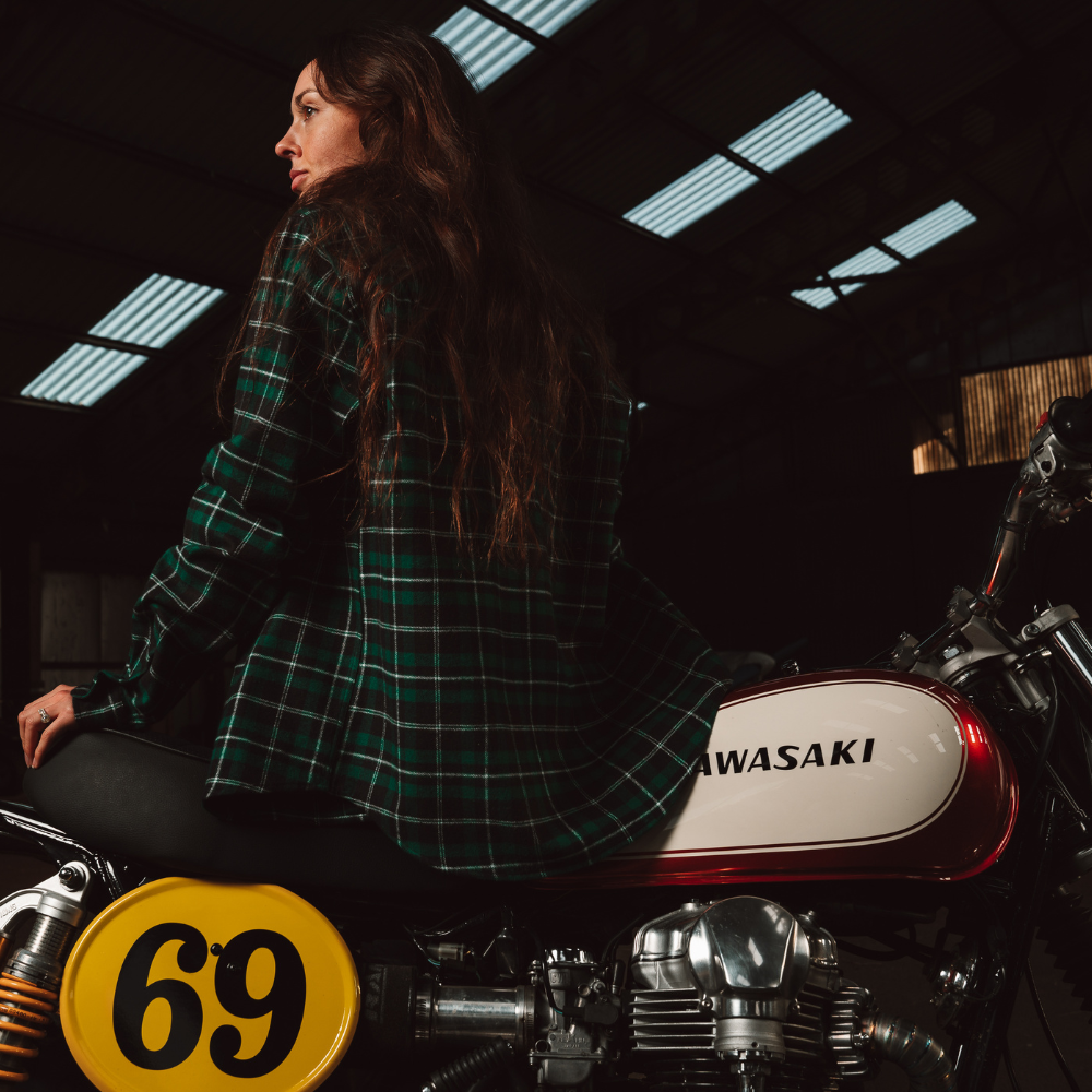 Black Flannel Shirt