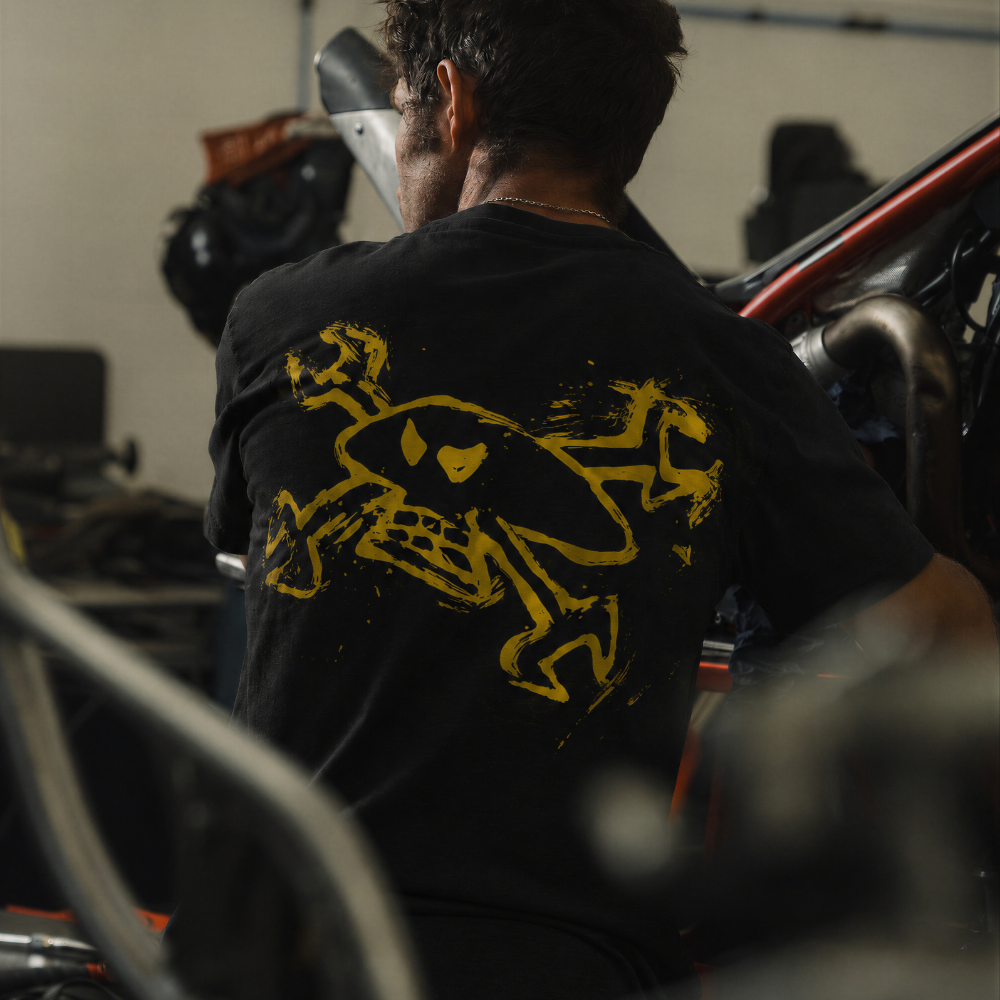 Guy Martin Oil Skull T-Shirt