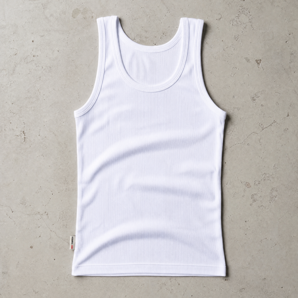 Women's Ribbed Vest 2x Pack