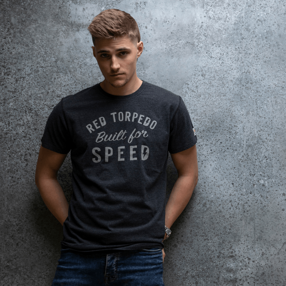 Red Torpedo BFS-Clean (Mens) T-Shirt - Red Torpedo