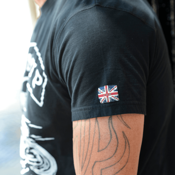 TUC Moto (Mens) Black T-Shirt - Ton Up Clothing