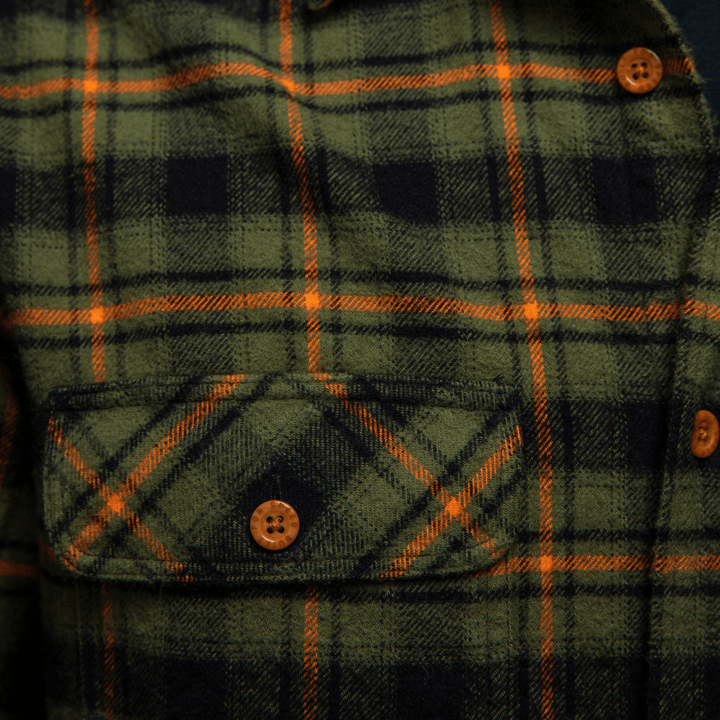 Red Torpedo Flannel (Mens) Shirt - Red Torpedo