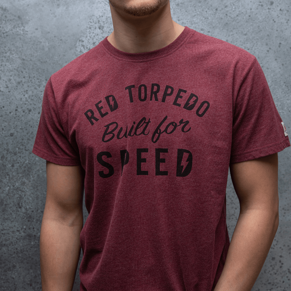 Red Torpedo BFS-Clean (Mens) T-Shirt - SAMPLE - Red Torpedo