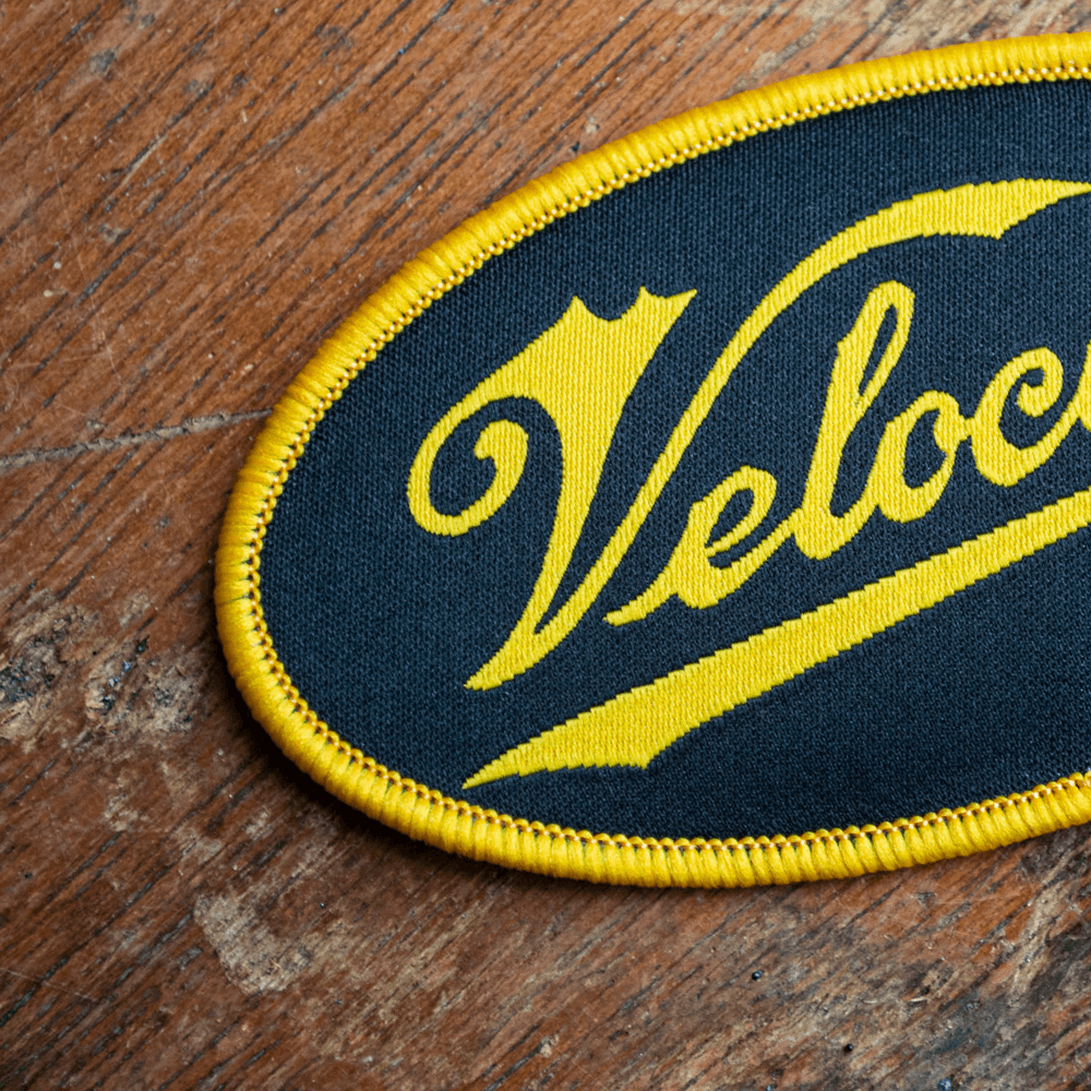 Velocette Patch - Red Torpedo