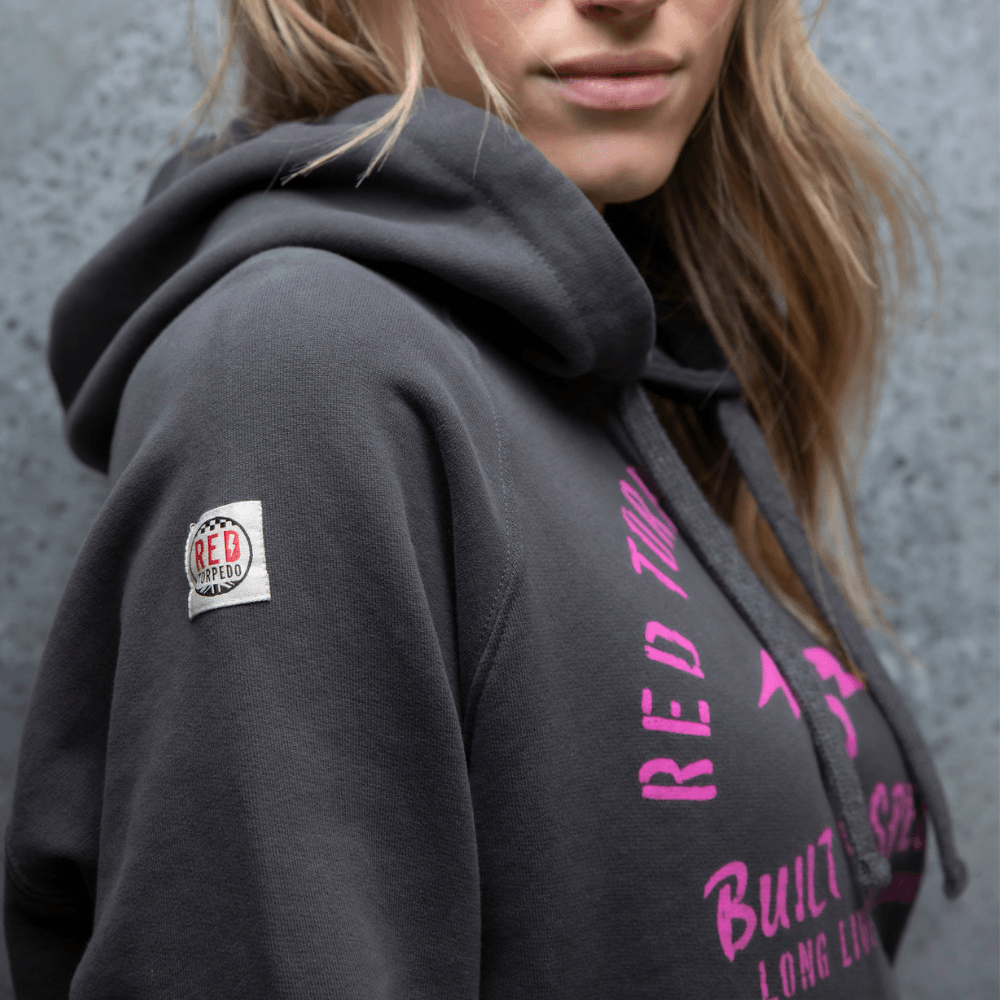 Red Torpedo Piston Bolt (Womens) Hoodie - Red Torpedo