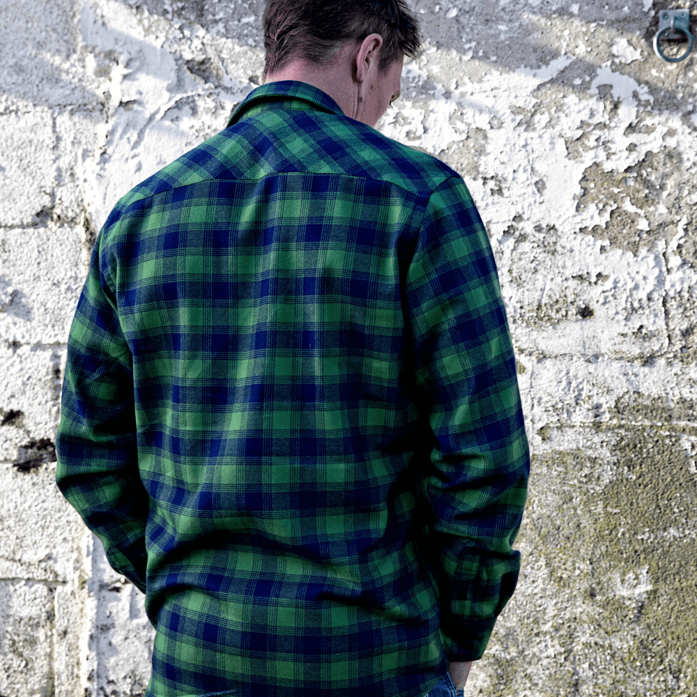 Red Torpedo Check Shirt (Mens) Green/Blue - Red Torpedo