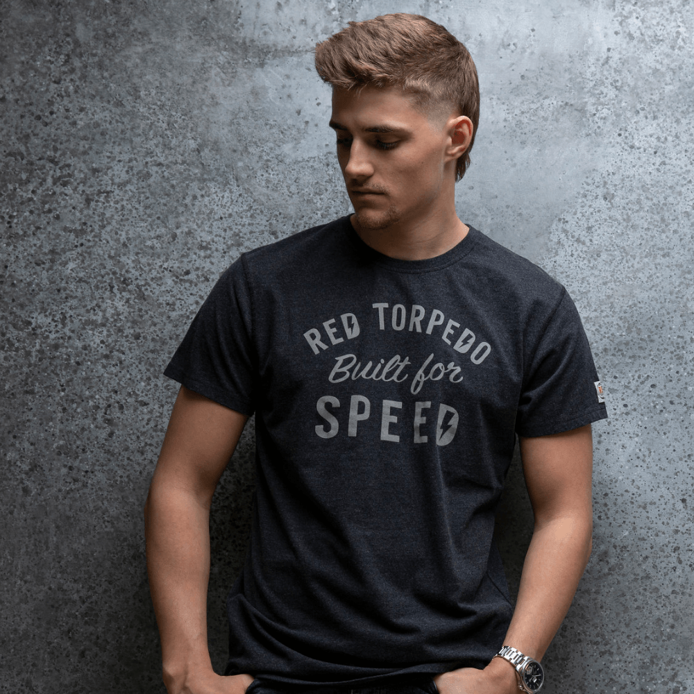 Red Torpedo BFS-Clean (Mens) T-Shirt - Red Torpedo