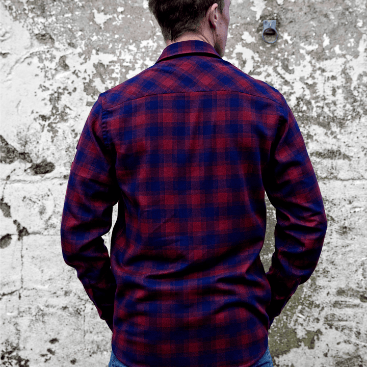 Red Torpedo Check Shirt (Mens) Red/Blue - Red Torpedo