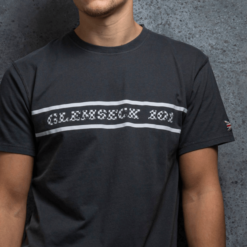 Glemseck Chequer (Mens) T-Shirt - Red Torpedo