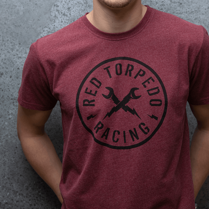 Red Torpedo RT Stamp (Mens) T-Shirt - Red Torpedo