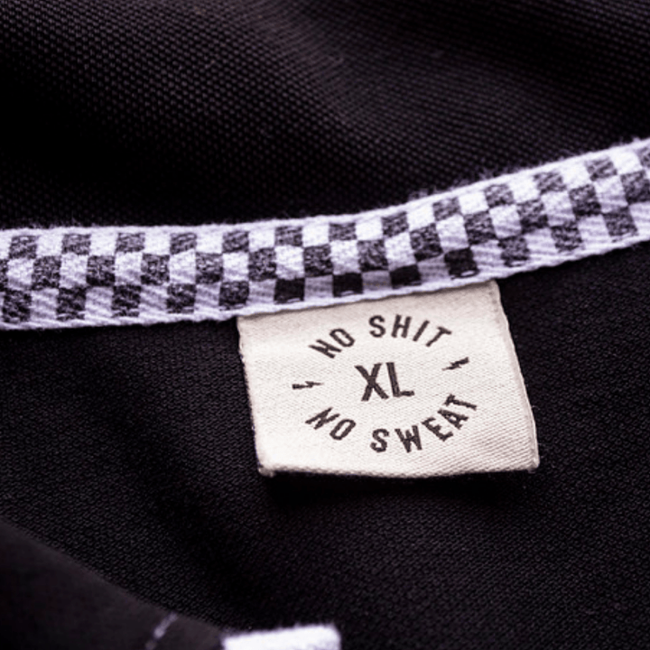 Ton Up Clothing (Mens) Black Polo Shirt - Ton Up Clothing