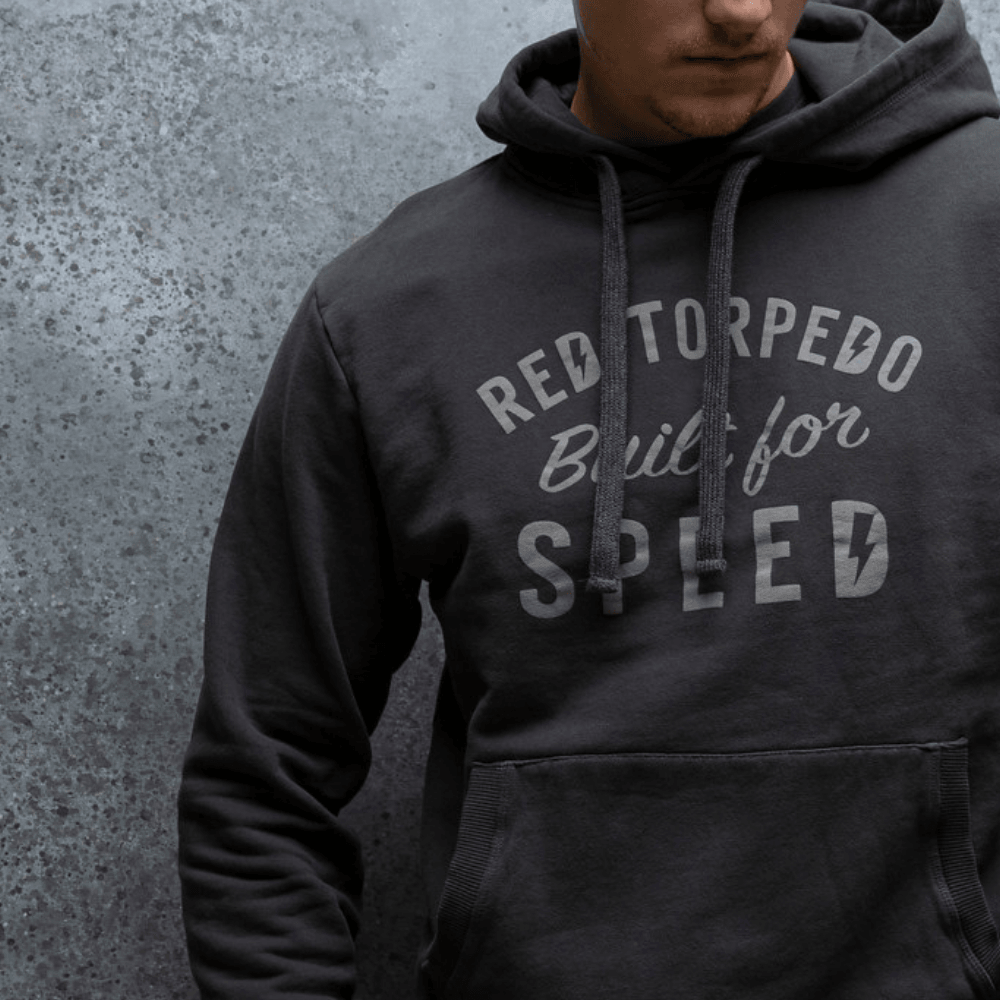 Red Torpedo BFS-Clean (Mens) Hoodie - Red Torpedo