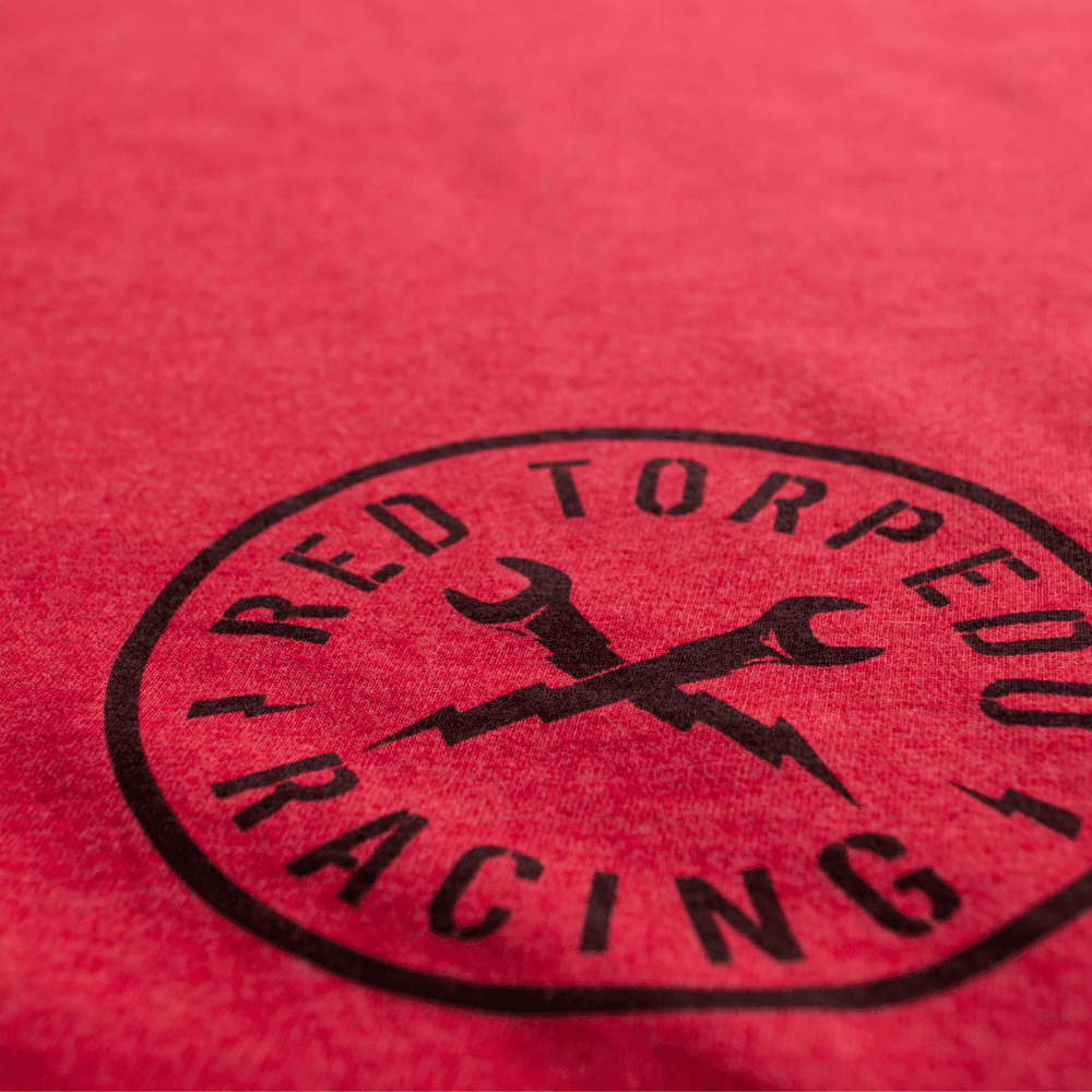 Red Torpedo Guy Martin Spannerskull 21 (Mens) T-Shirt - Red Torpedo