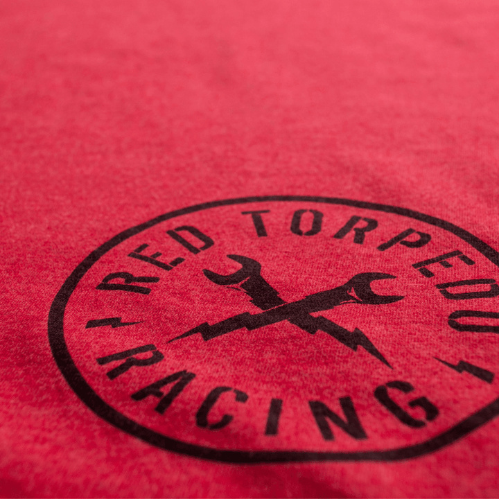 Red Torpedo Guy Martin Spannerskull 21 (Mens) T-Shirt - Red Torpedo