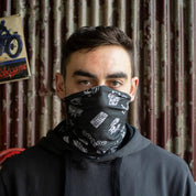 Mean Bird Motorcycles 'Speed Thrills' Buff - Red Torpedo