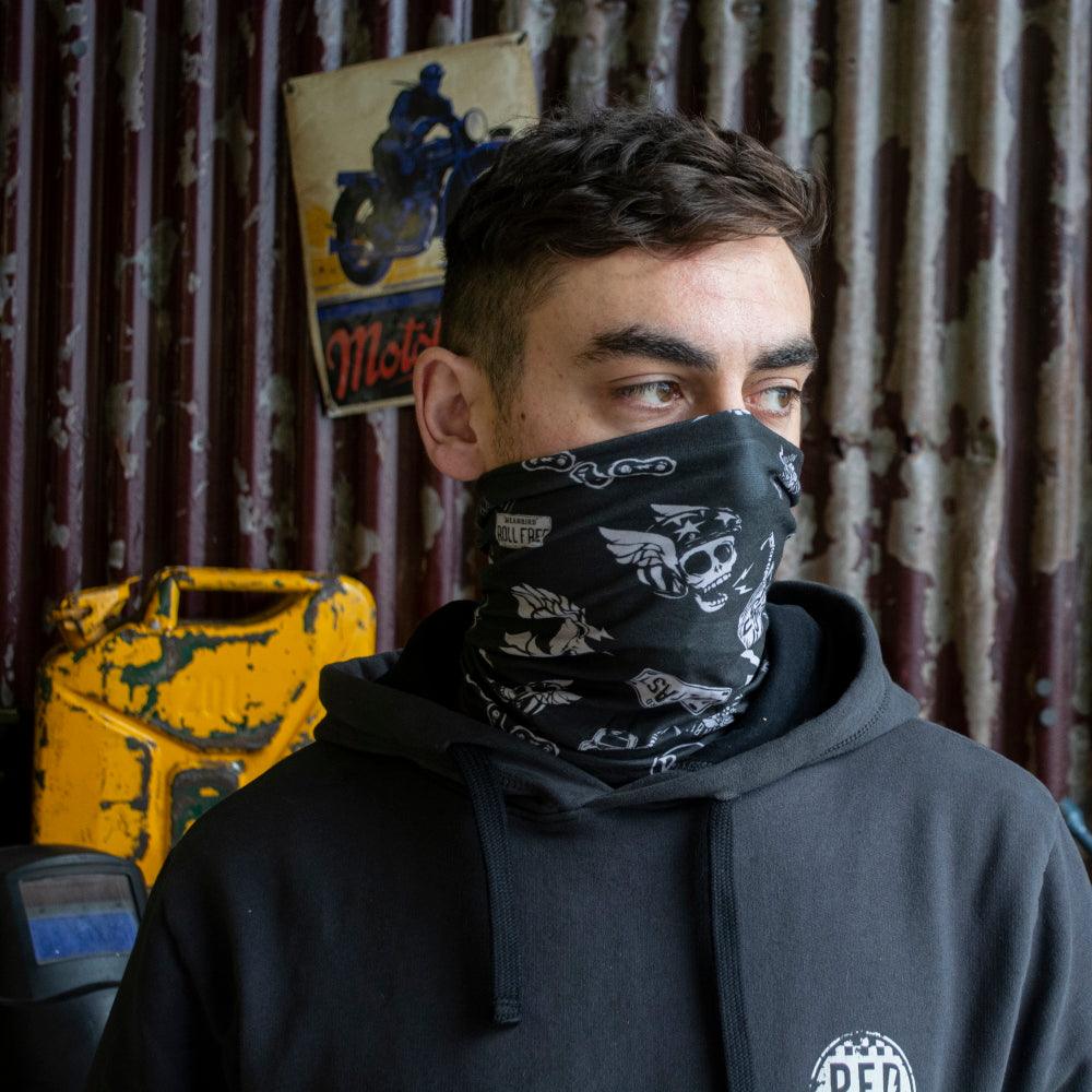 Mean Bird Motorcycles 'Speed Thrills' Buff - Red Torpedo
