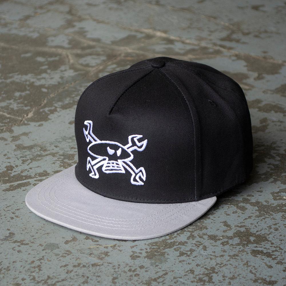 Red Torpedo Guy Martin Spannerskull Black Cap - Red Torpedo