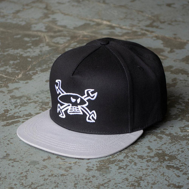 Red Torpedo Guy Martin Spannerskull Black Cap - Red Torpedo