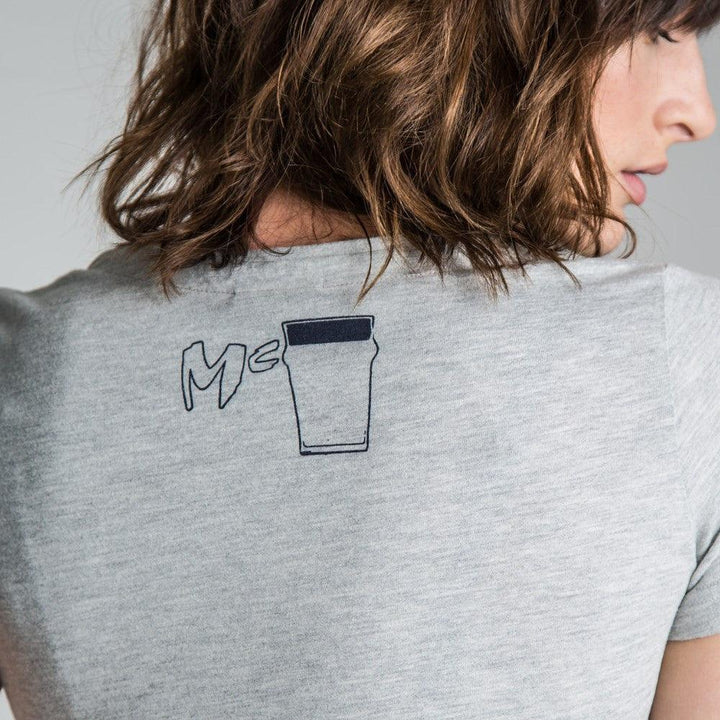 McGuinness Hero (Ladies) Grey Marl) T-shirt - Red Torpedo