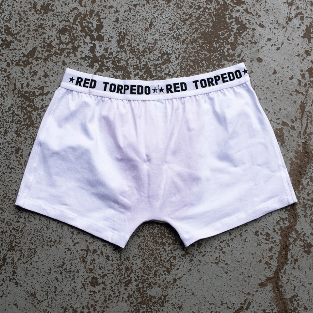 Crawford Underwear 3 Pack WHITE - Red Torpedo