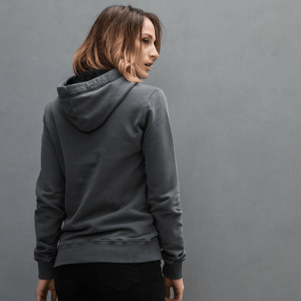 Mean Bird Motorcycles (Ladies) Hoodie - Red Torpedo