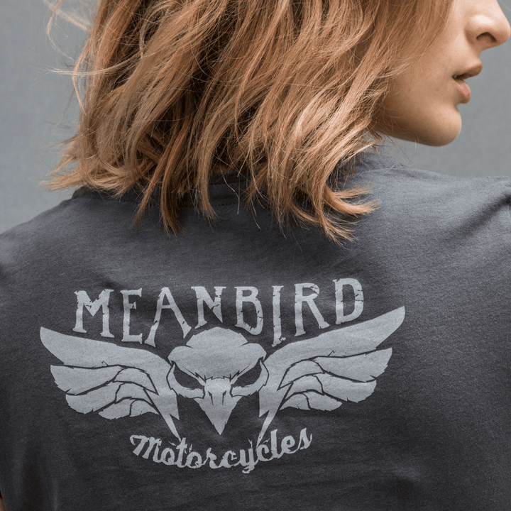 Mean Bird Motorcycles RIP (Ladies) T-Shirt - Red Torpedo