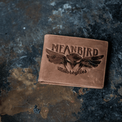 Mean Bird Motorcycles Leather Wallets - Red Torpedo
