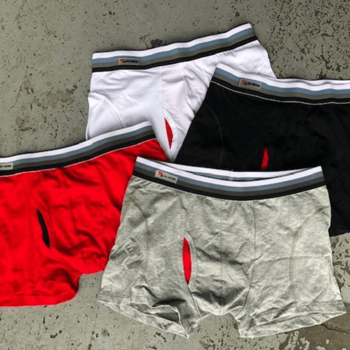 Gear Boxer Underwear (Mens) Single Pack - Red Torpedo